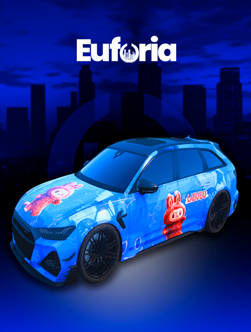 Rs6 Labubu Azul